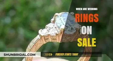 Best Time to Buy Wedding Rings on Sale