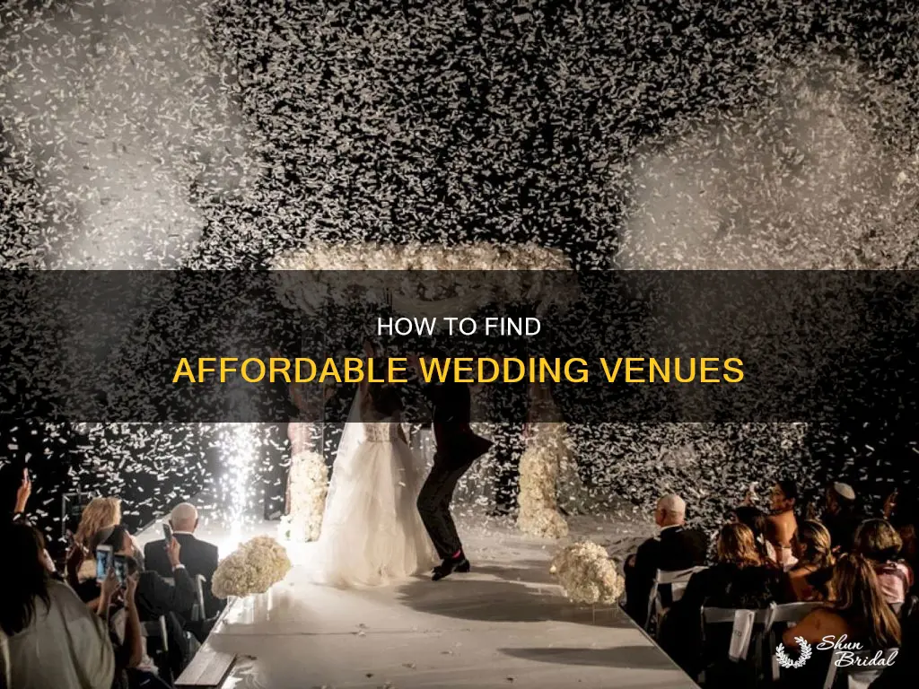 when are wedding venues cheap