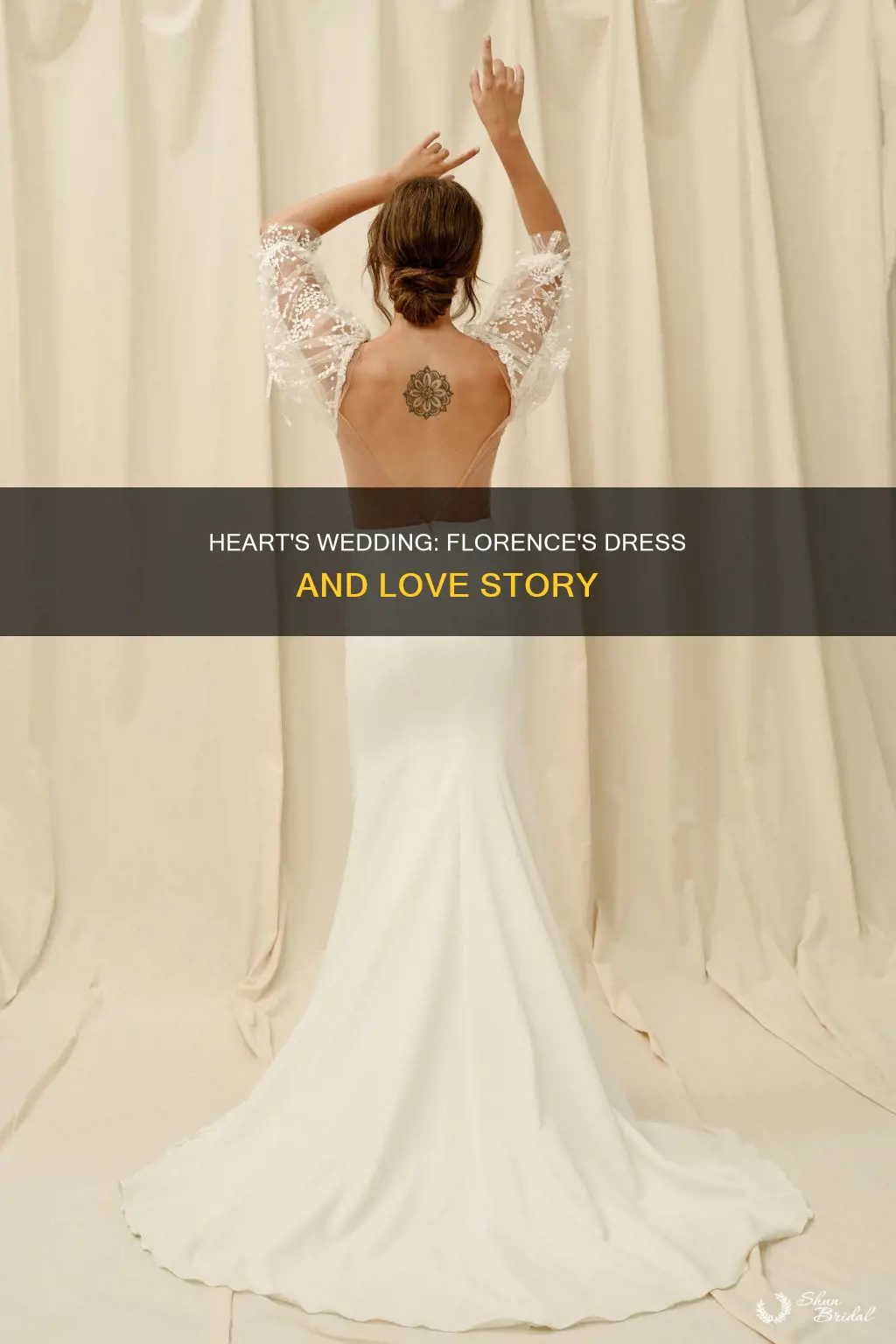when calls the heart florence wedding dress