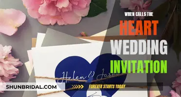 Heart-Warming Wedding Invitation from When Calls the Heart