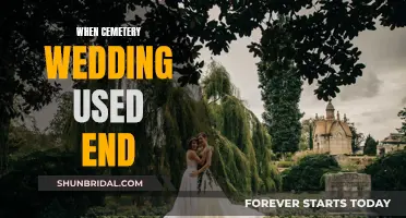 The End of Cemetery Weddings: A Cultural Shift