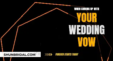 Crafting Your Wedding Vow: A Guide to Personalization