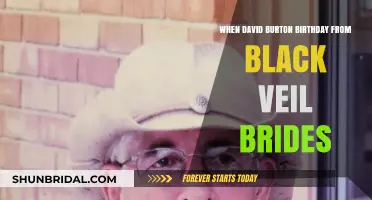 Celebrating David Burton's Birthday: Black Veil Brides' Bassist's Special Day