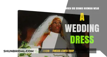 Rodman's Wedding Dress Stunt: When and Why?