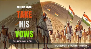 Gandhi's Vow Journey: A Turning Point in His Life