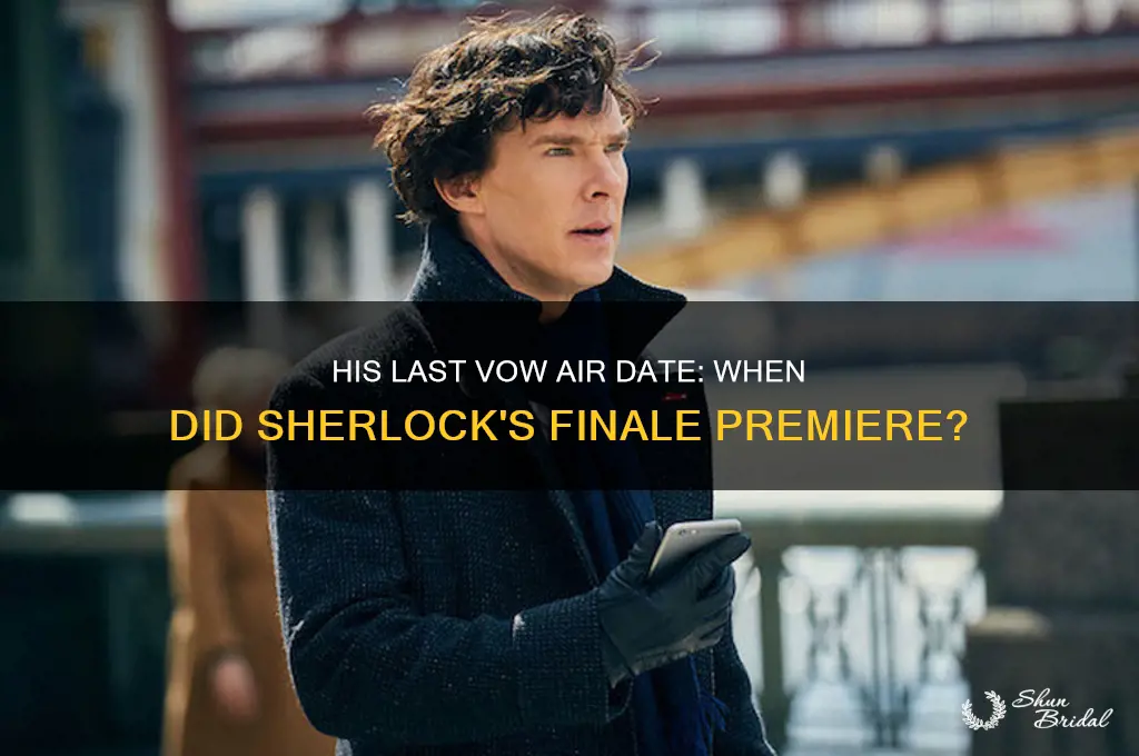 when did his last vow air
