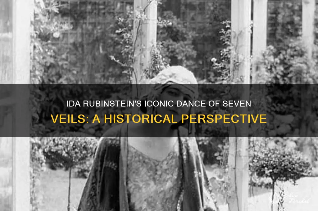 when did ida rubinstein dance of seven veils