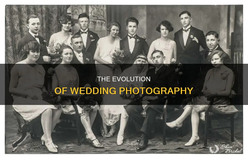 when did it become common to photograph weddings