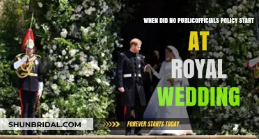 No Public Officials Policy: Origins at Royal Weddings Explained