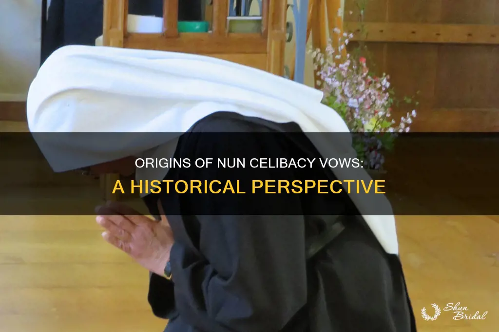when did nuns start taking vow of celibacy