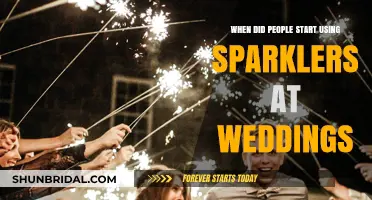 Sparkling Traditions: The History of Wedding Sparklers Explained