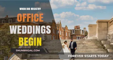 The Evolution of Registry Office Weddings