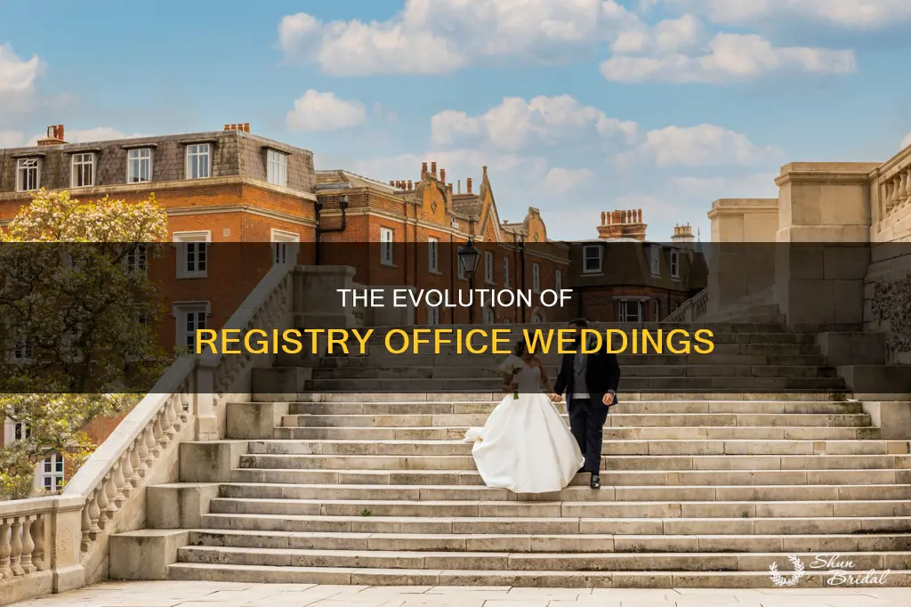when did registry office weddings begin