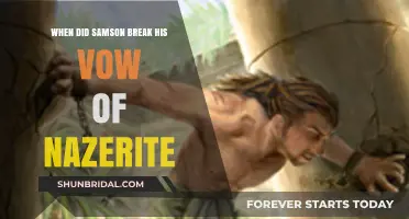 Samson's Broken Vow: The Moment His Nazirite Commitment Failed