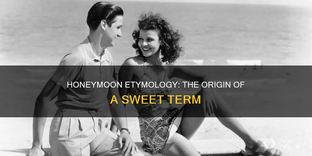 when did the term honeymoon originate
