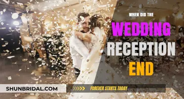 The Wedding Reception: When Did the Fun End?