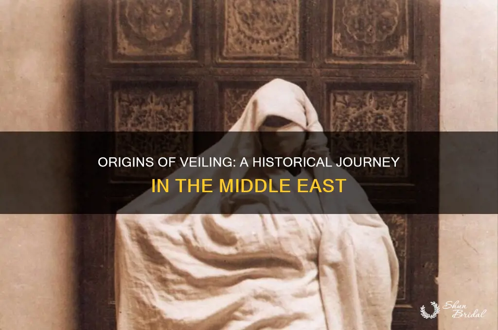 when did veiling become a thing in the middle east