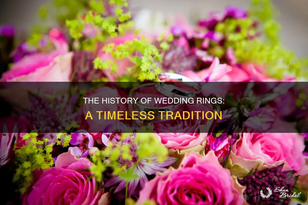 when did wedding rings come into fashion