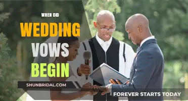 The Timeless Origins of Wedding Vows: A Historical Journey