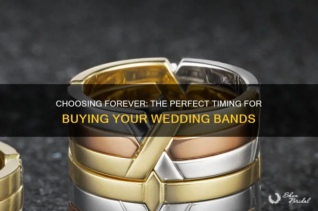 when did you buy your wedding bands
