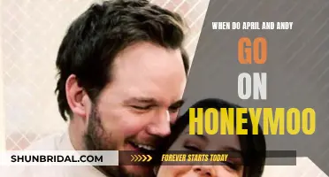 Where Did April and Andy Go on Honeymoon?