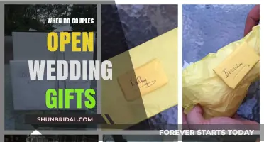 When Should Couples Open Wedding Gifts: Etiquette and Timing Tips