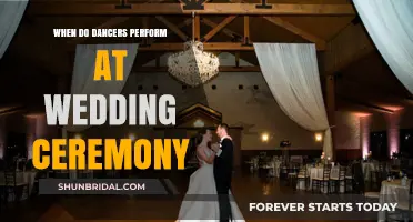 When Do Dancers Grace Wedding Ceremonies: Timing and Traditions Explained
