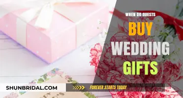 When Do Guests Typically Purchase Wedding Gifts? A Guide