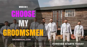 Choosing Your Groomsmen: Perfect Timing for Your Wedding Party