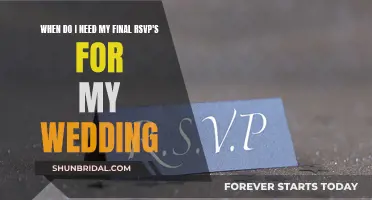 RSVP Deadline: When to Set It for Your Wedding