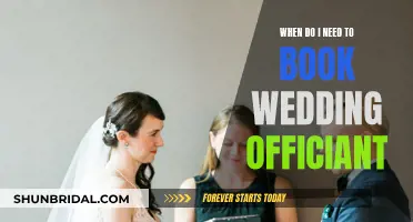 Booking a Wedding Officiant: The Perfect Timing