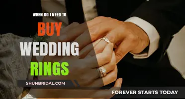 Wedding Rings: When is the Right Time to Buy?