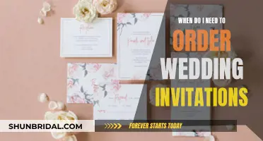 Wedding Invitations: When to Order for Your Big Day