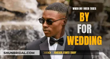 Groomsmen Tuxes: How Far in Advance to Order