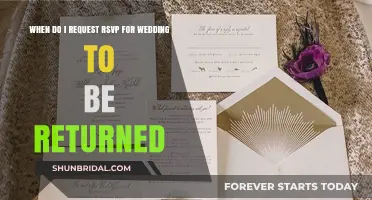 RSVP Return Dates: When to Set Your Wedding Response Deadline