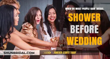 Perfect Timing: When to Host a Bridal Shower Before the Wedding