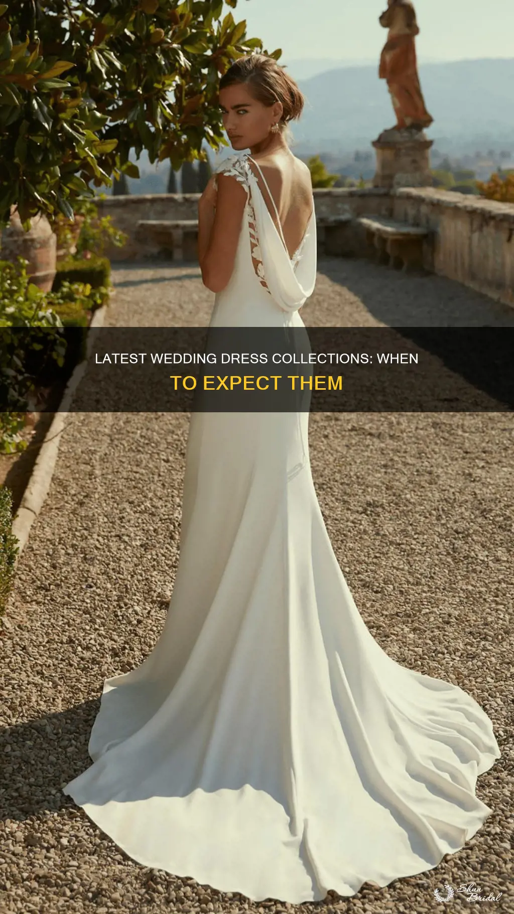 when do new wedding dress collections come out