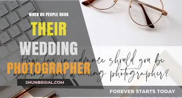 Perfect Timing: When Couples Typically Book Their Wedding Photographer