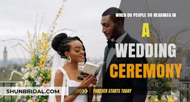 When to Include Readings in Your Wedding Ceremony: A Guide