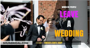 When Do Wedding Guests Typically Depart? Timing and Etiquette Explained