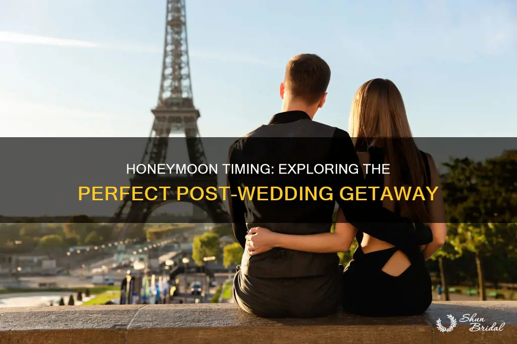 when do people leave on their honeymoon