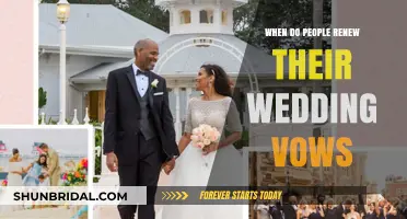 Renewing Wedding Vows: Perfect Timing for Celebrating Lasting Love