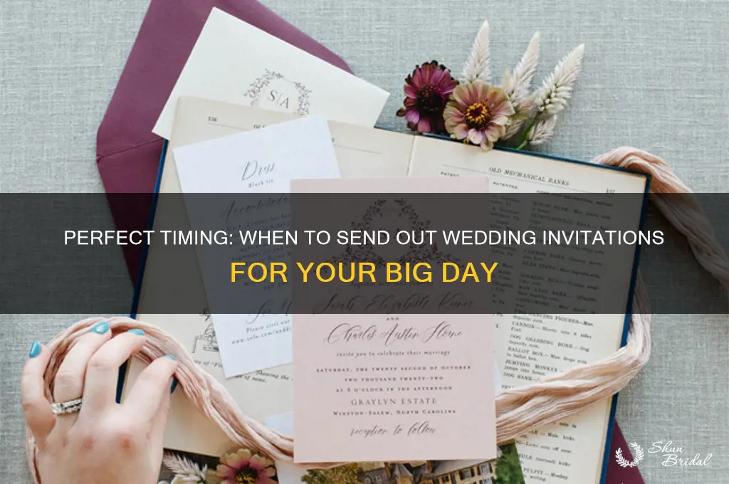 when do people send out wedding invatations