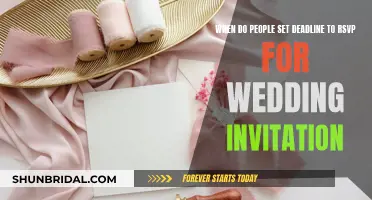 RSVP Deadlines: Wedding Guest List Management 101