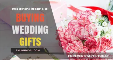 When Should You Start Buying Wedding Gifts? A Guide