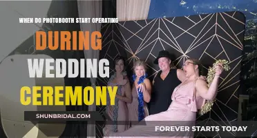When Should Your Wedding Photo Booth Open? Timing Tips