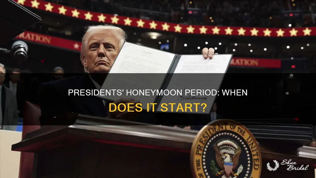 when do presidents enjoy a honeymoon