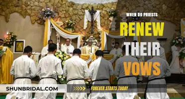 When Do Priests Renew Their Vows: A Spiritual Commitment Explained