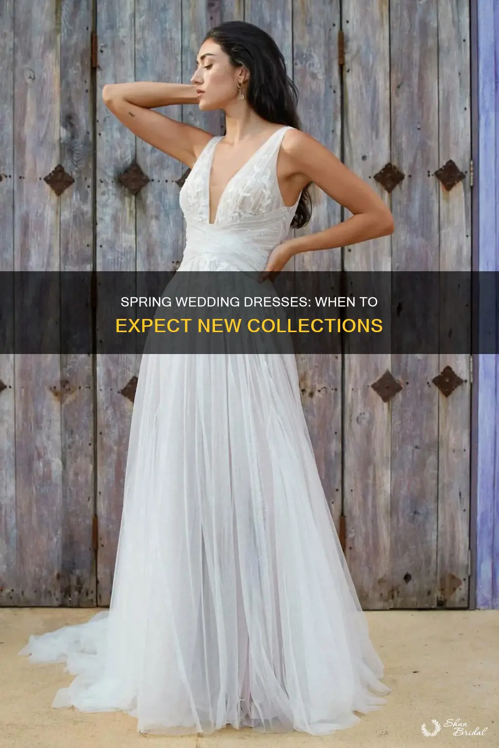 when do spring wedding dresses come out