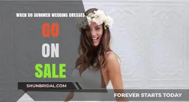 Summer Wedding Dress Sales: When to Shop and Save